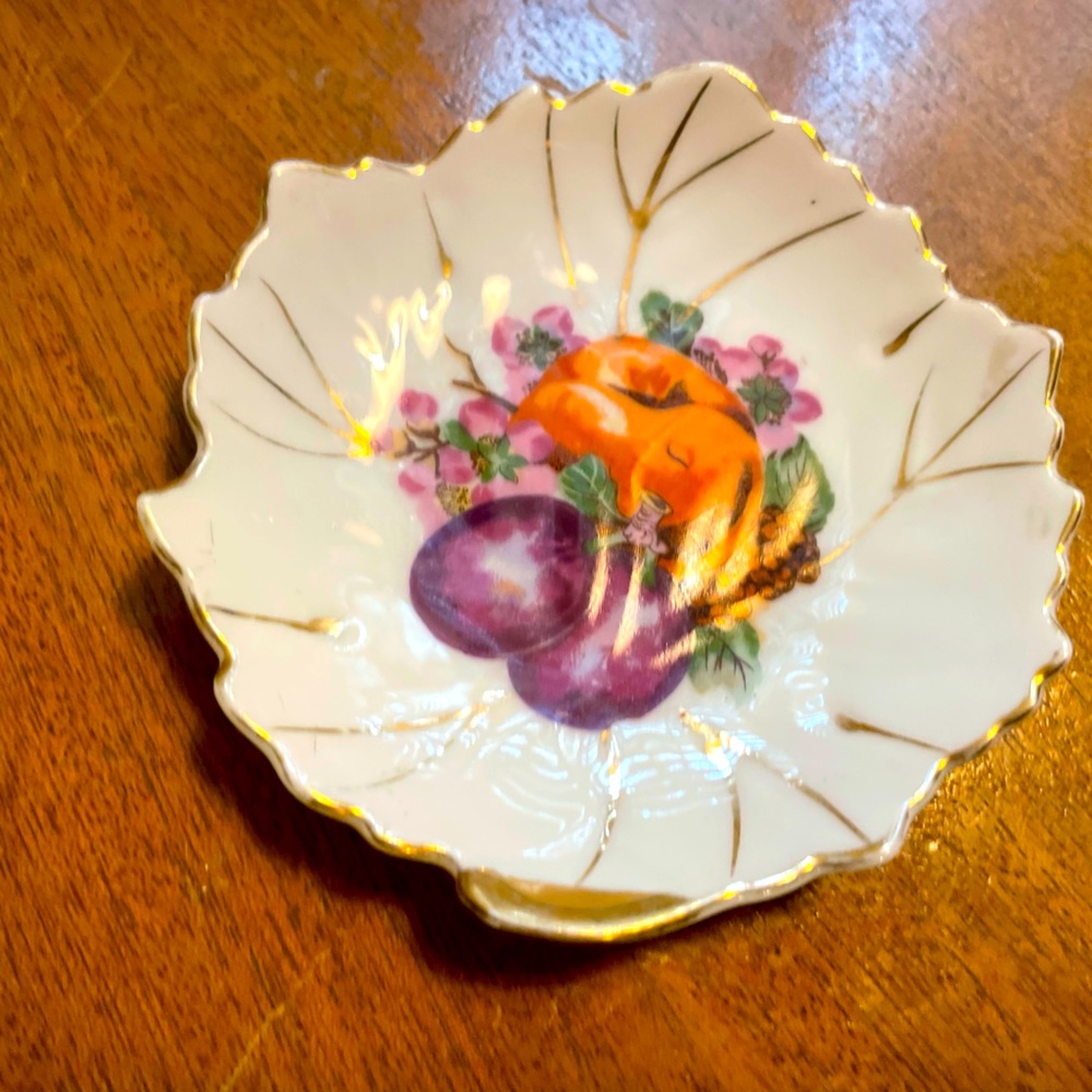 Vintage Desert Ceramic Dish